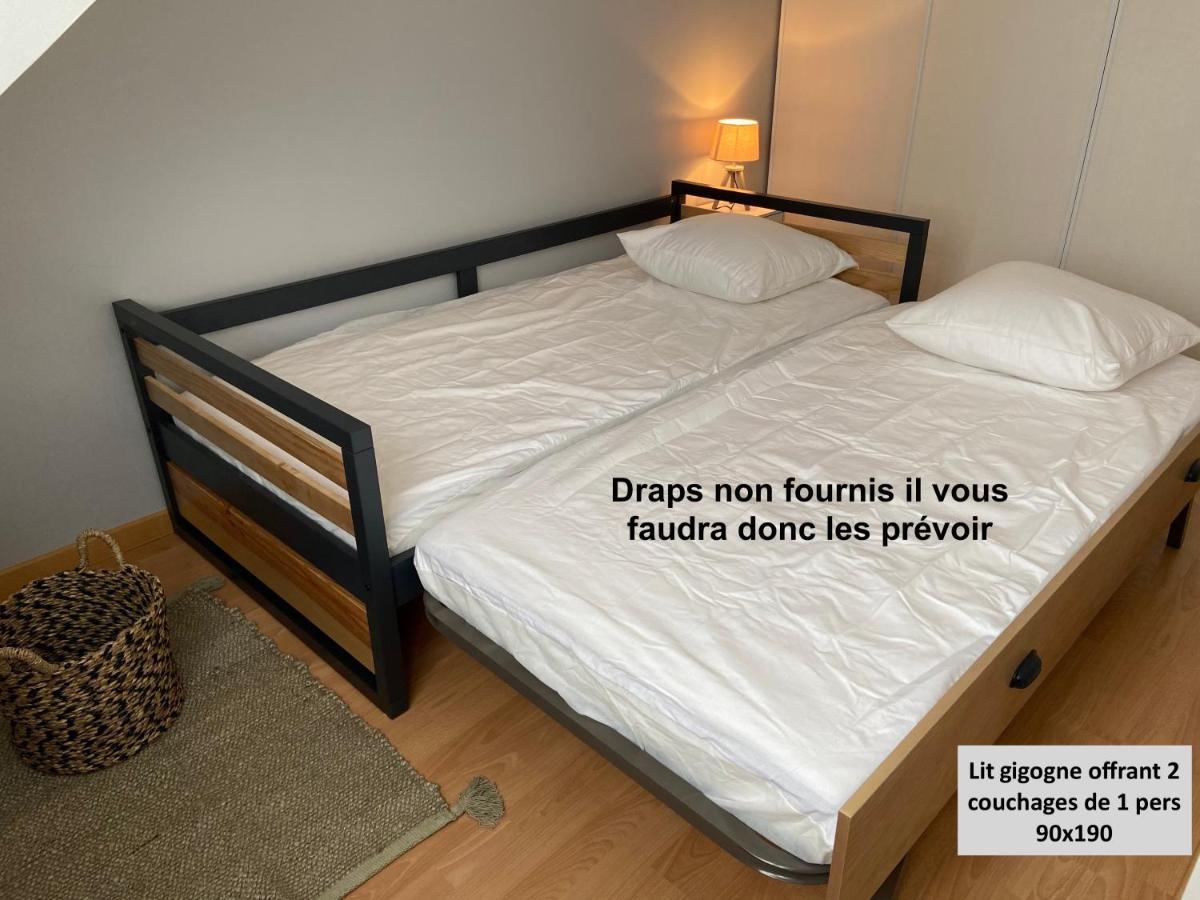 Maison De Village Avec Jardin 15Mn Des Plages, Wifi, 2 Chambres, Jardin Hesdin-lʼAbbé Exteriör bild