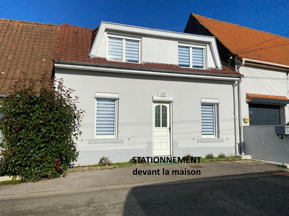 Maison De Village Avec Jardin 15Mn Des Plages, Wifi, 2 Chambres, Jardin Hesdin-lʼAbbé Exteriör bild